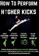 Load image into Gallery viewer, How To Perform Higher Kicks E-Book By Trevor Hannant
